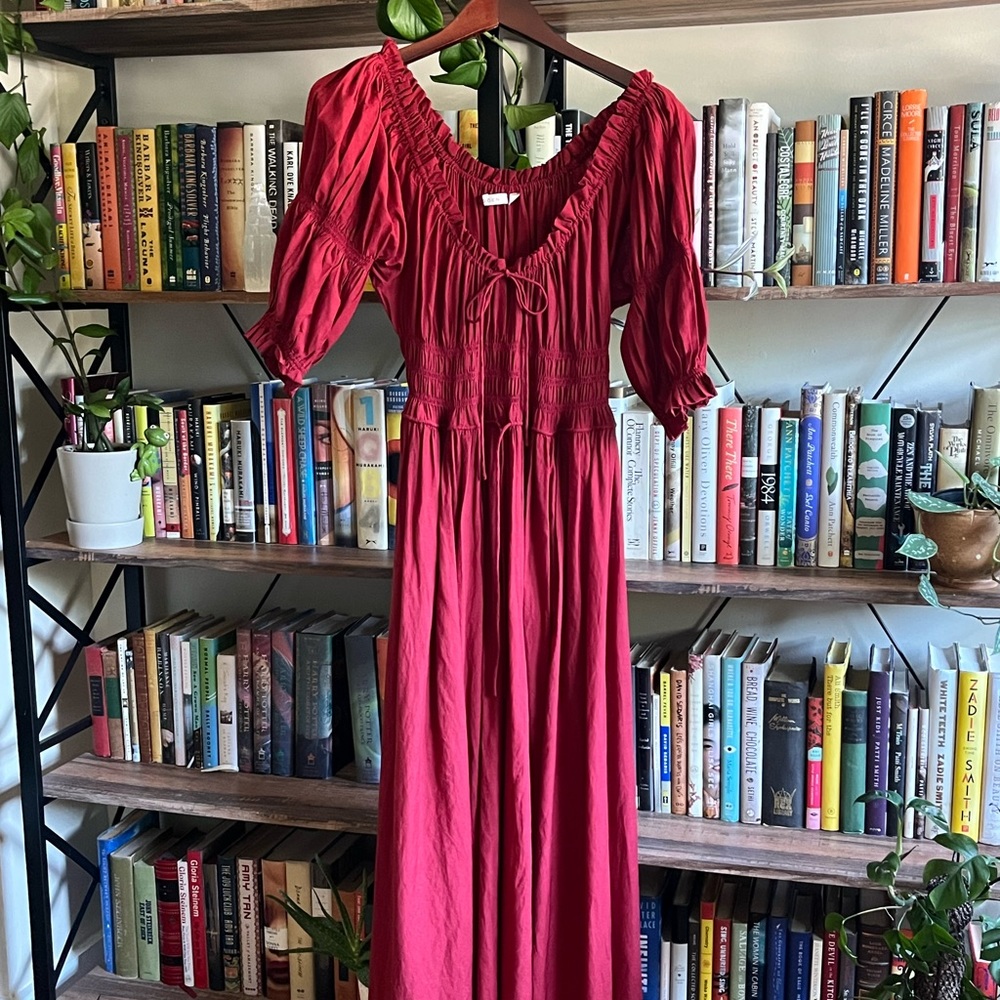 Doen Ischia Dress Red Small